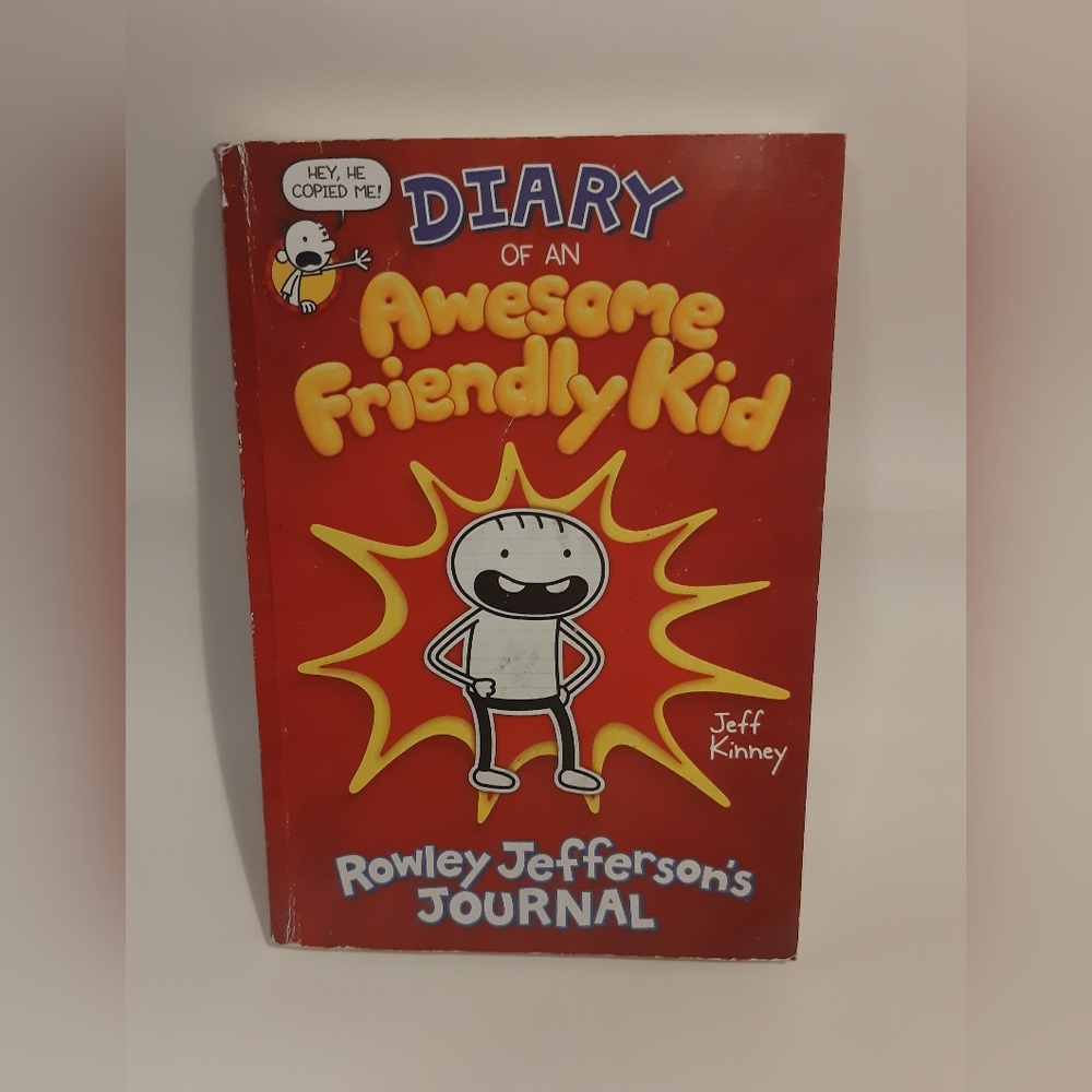 Diary of an Awesome Friendly Kid- Rowley Jefferson's Journal book by Jeff Kinney